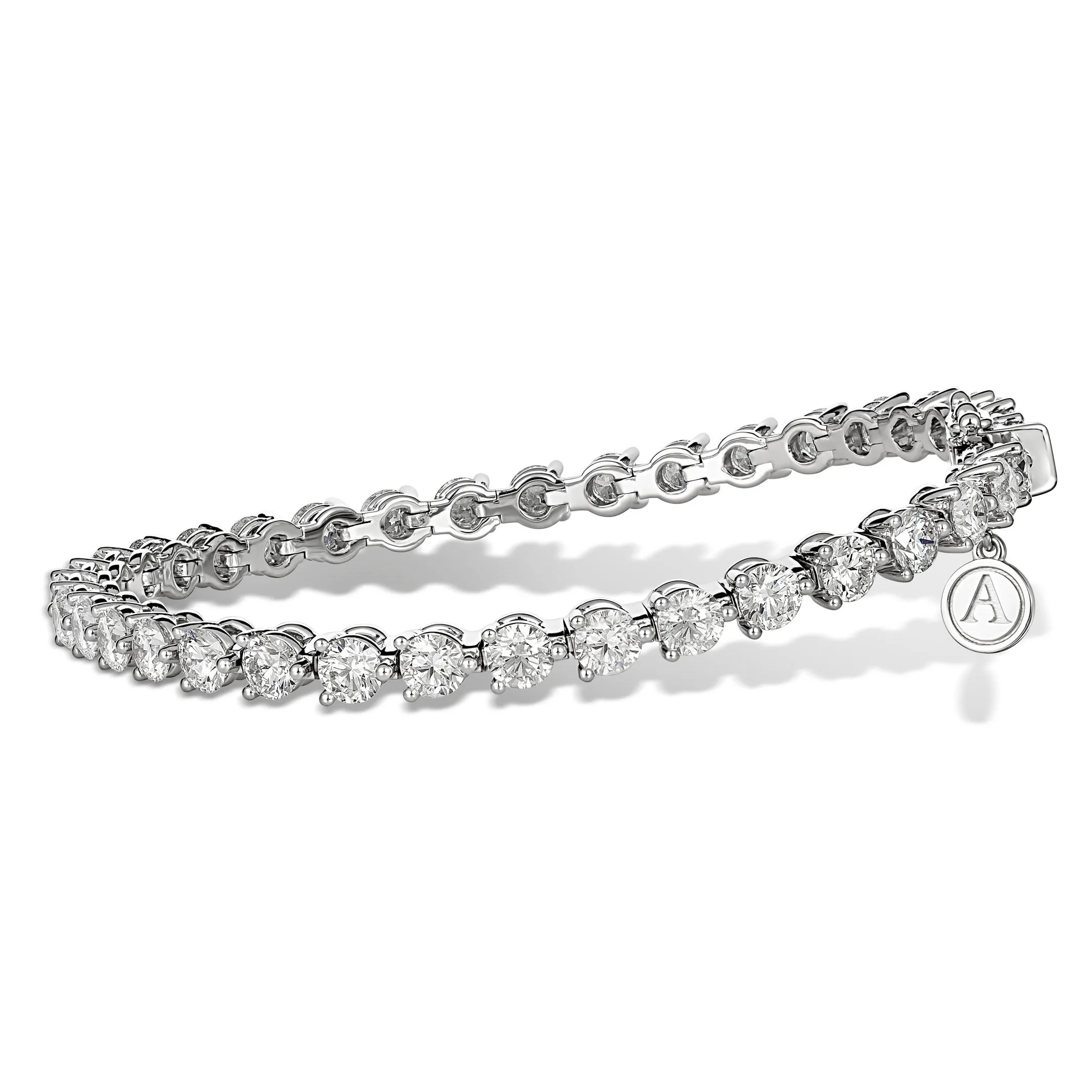 Aura Tennis Bracelet 7.81ct - 8.80ct | Yellow Gold