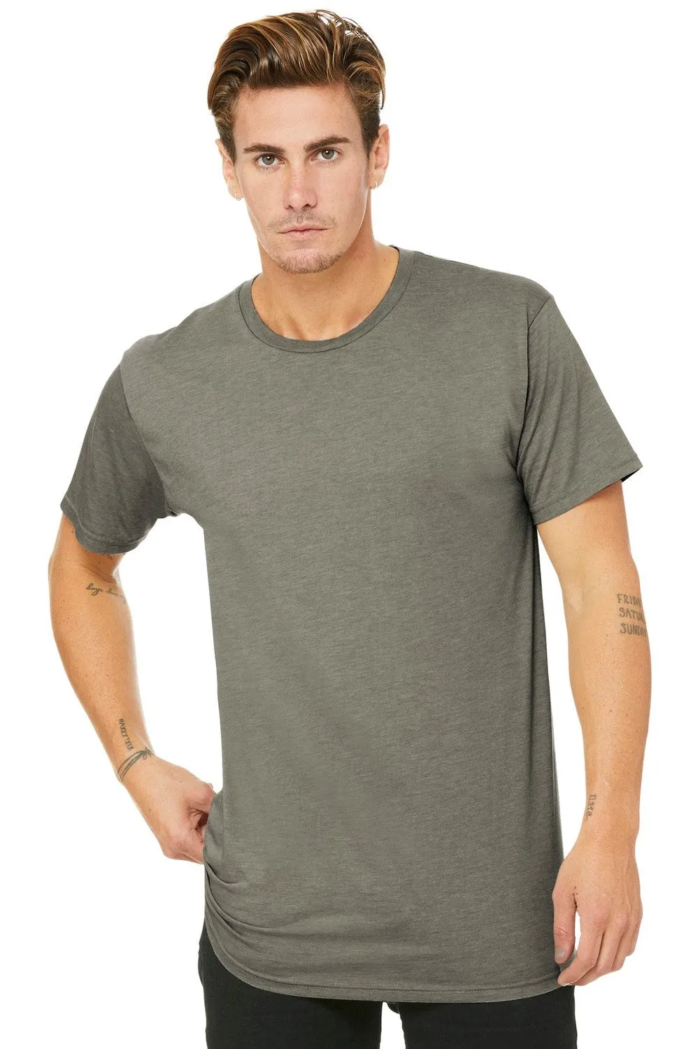 BELLA   CANVAS Men's Long Body Urban Tee