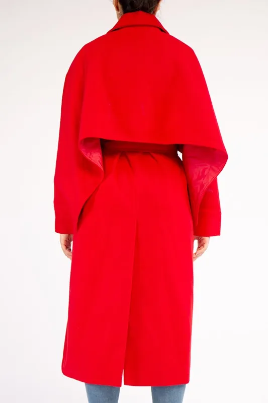 Red Trench Jacket