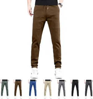 Sirmale Multipants - High Stretch Multi-Pocket Durable Cargo Pants,Mencomfy Mens Breathable Comfy Hiking Cargo Pants