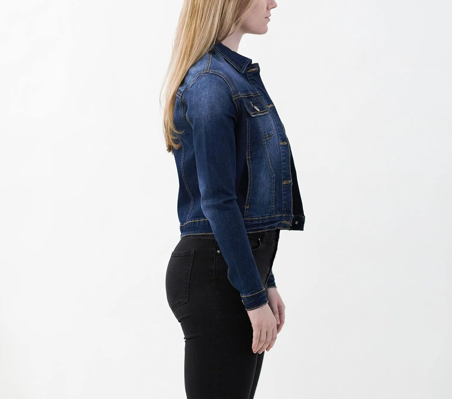 Women's Luxury Clothing Denim Jackets, Comfortable & Stylish Coat