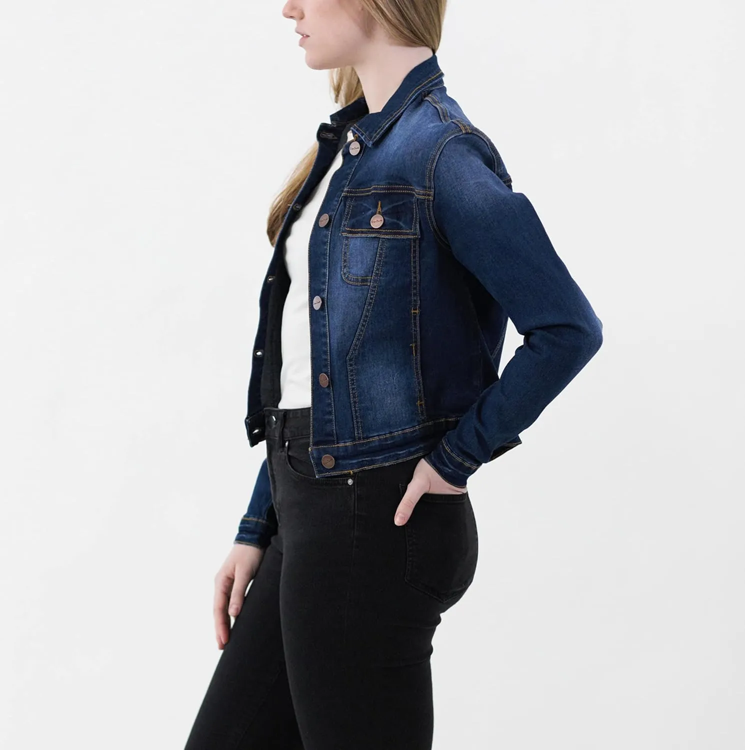 Women's Luxury Clothing Denim Jackets, Comfortable & Stylish Coat