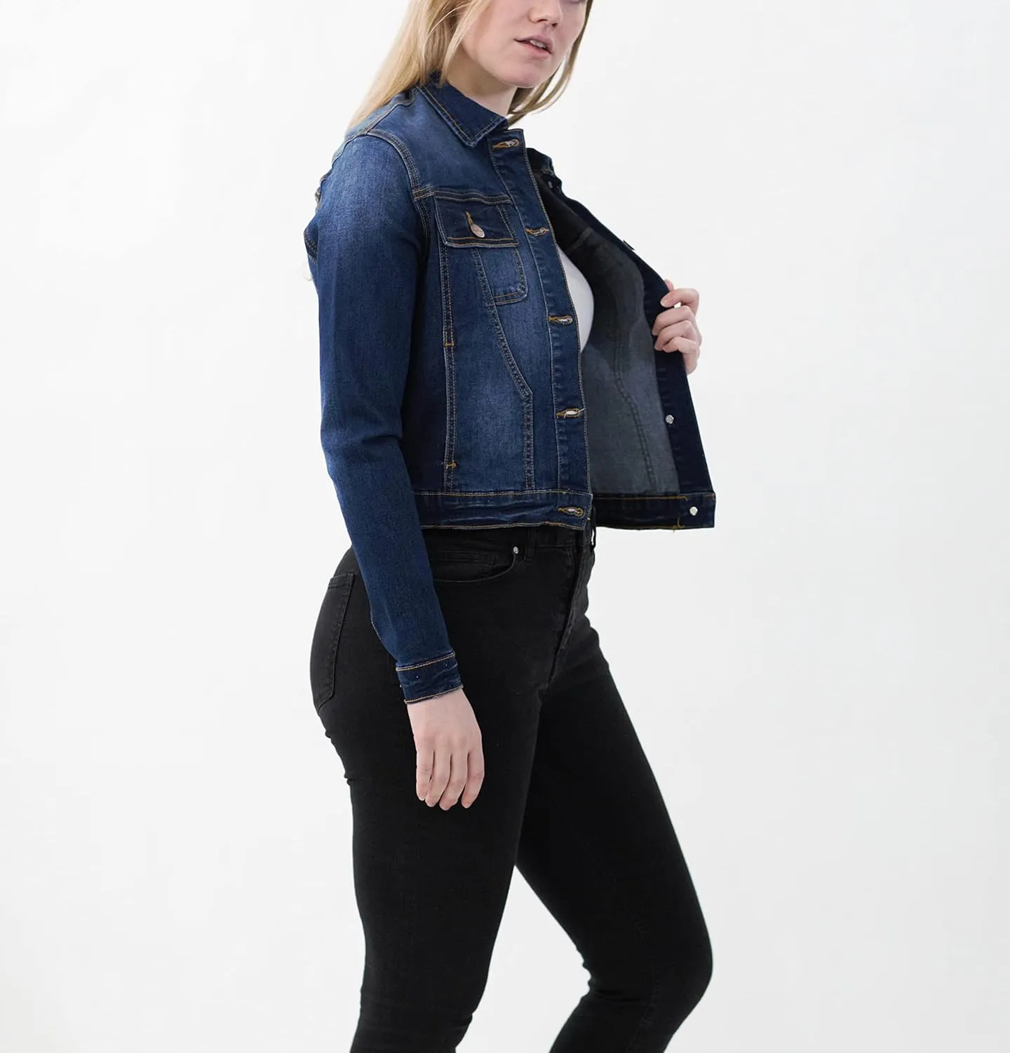Women's Luxury Clothing Denim Jackets, Comfortable & Stylish Coat